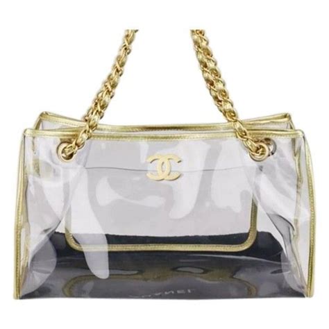 clear chanel tote bag|chanel tote bag price.